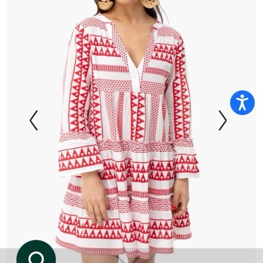 Tuckernuck Pomander Place Red Salma Dress